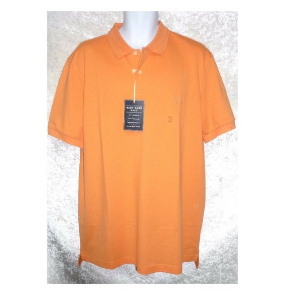Men's Polo Shirt Chaps Easy Care Short Sleeves size S NEW - Picture 3 of 5